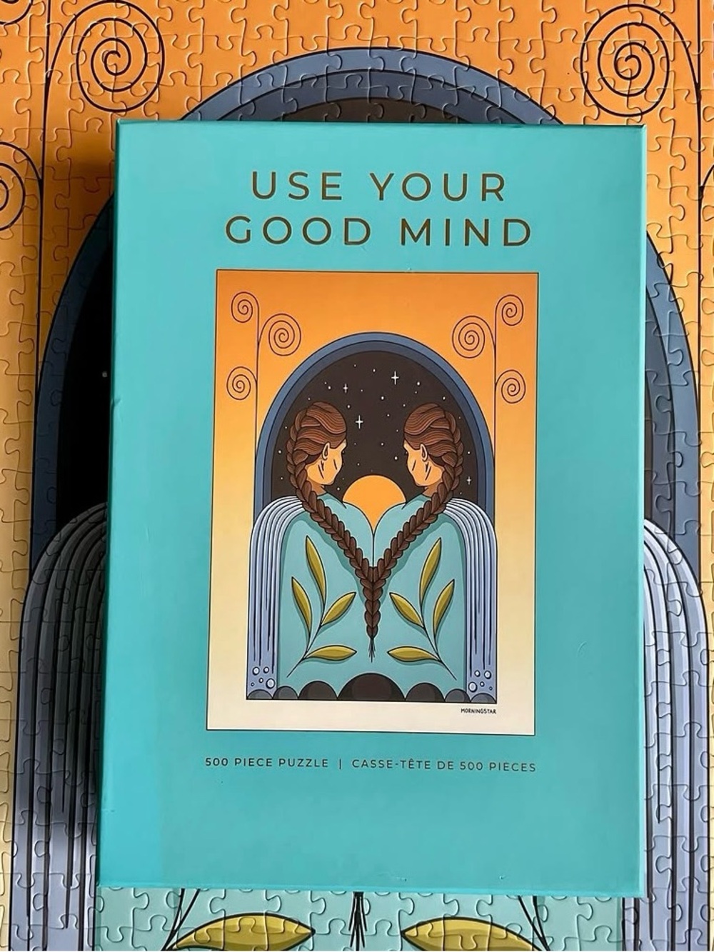 Hobbry x Use your good mind Puzzle 500 pcs